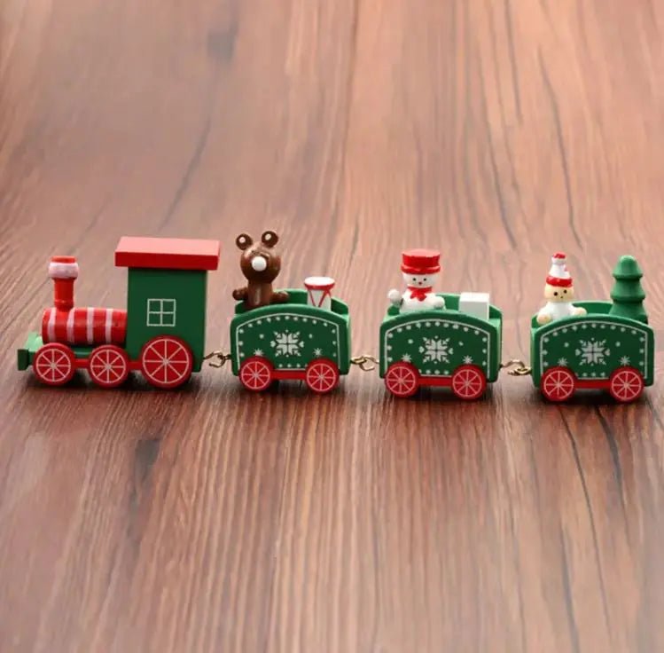 Christmas Ornament Wooden Train - M&O supplier