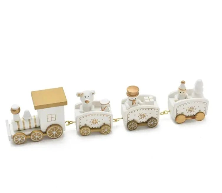 Christmas Ornament Wooden Train - M&O supplier